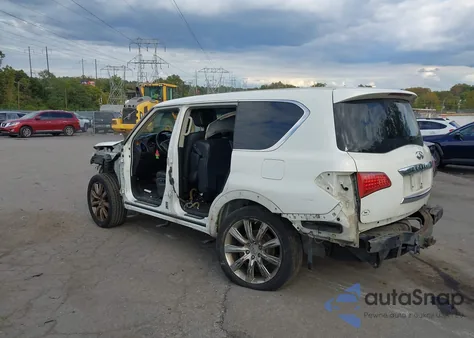 2014 Infiniti Qx80 z USA, uszkodzony, nr VIN JN8AZ2NC0E9351121
